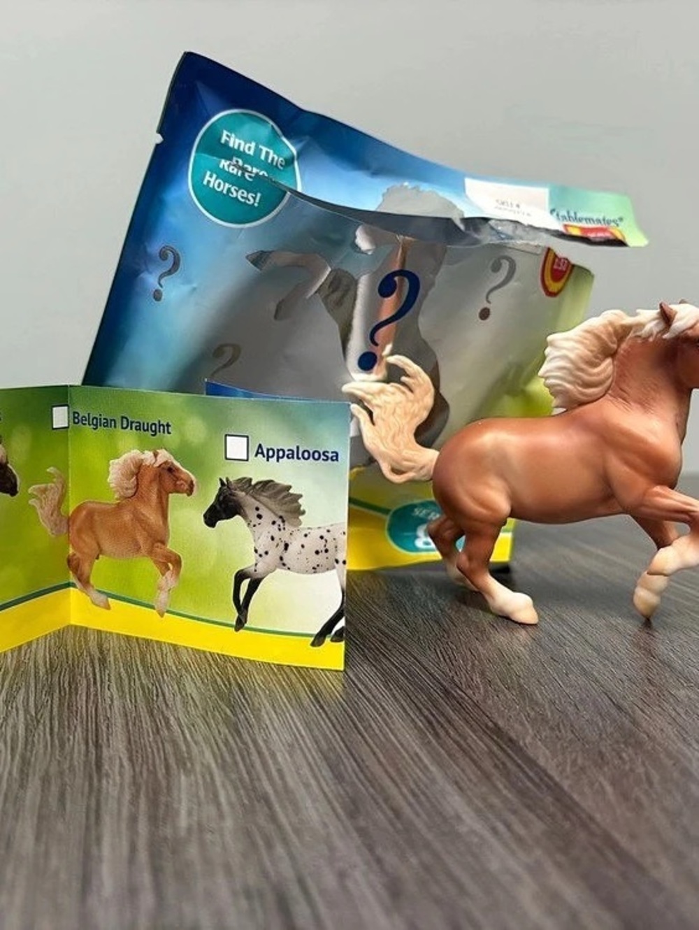 Breyer Stablemates Belgian Draught “Augustus” TSC Mystery Horse Series 8